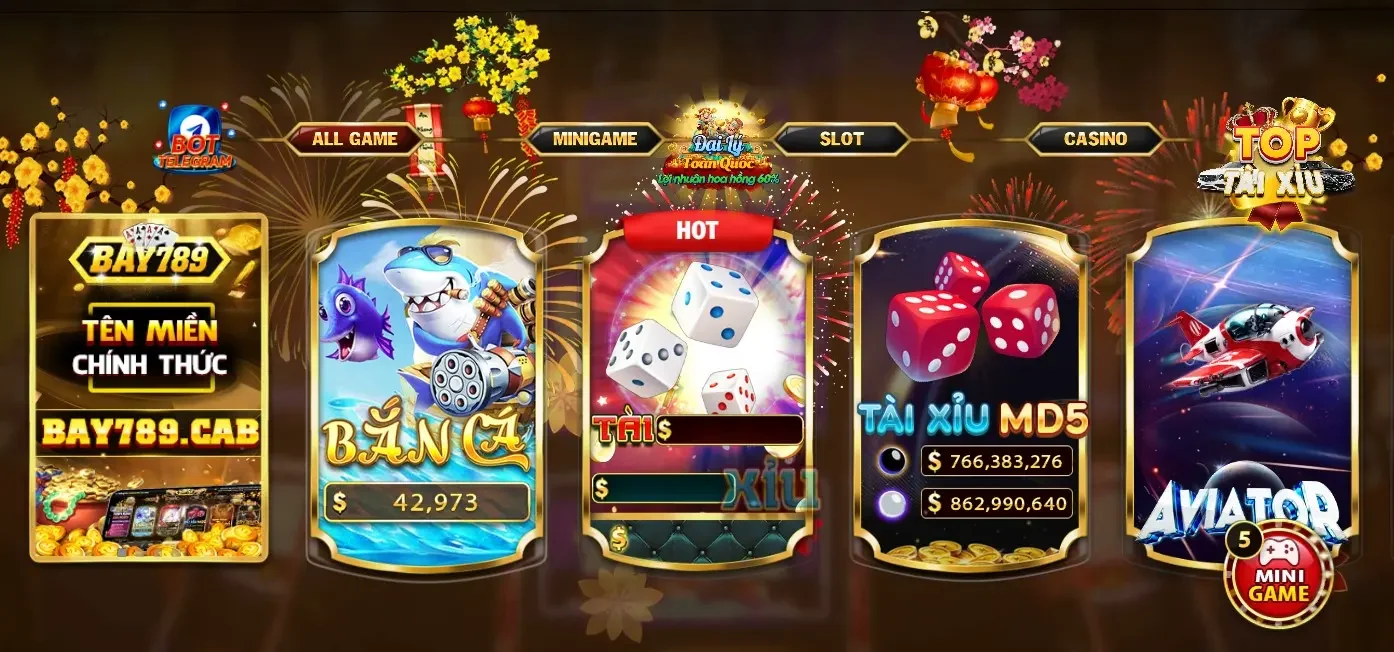 Giải trí casino đỉnh cao tại Bay789