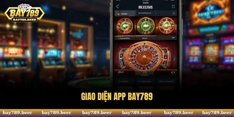 Giao diện chủ đạo của Bay789 hiển thị sau khi quá trình tải hoàn tất